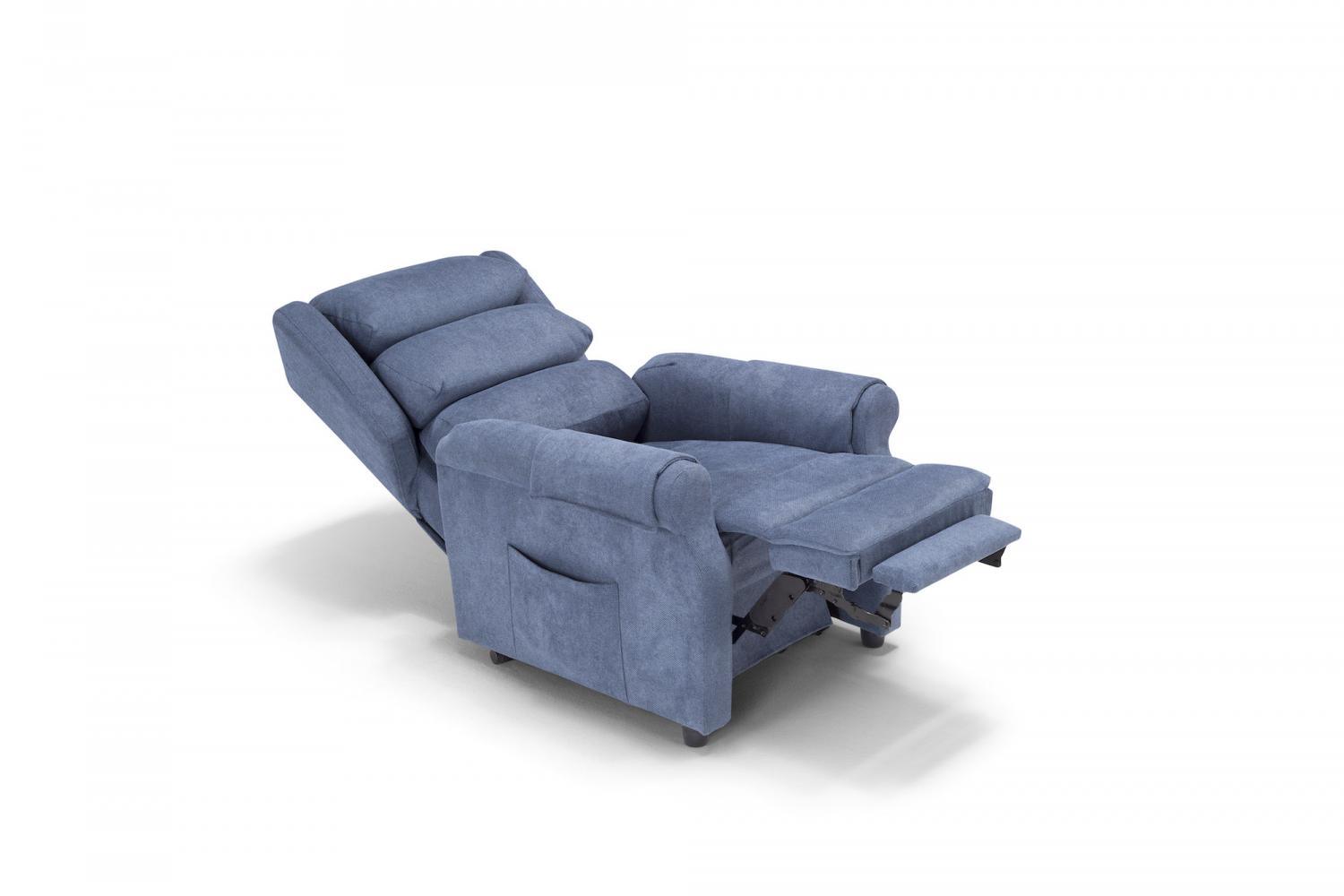 Dettaglio della poltrona relax Nuvo